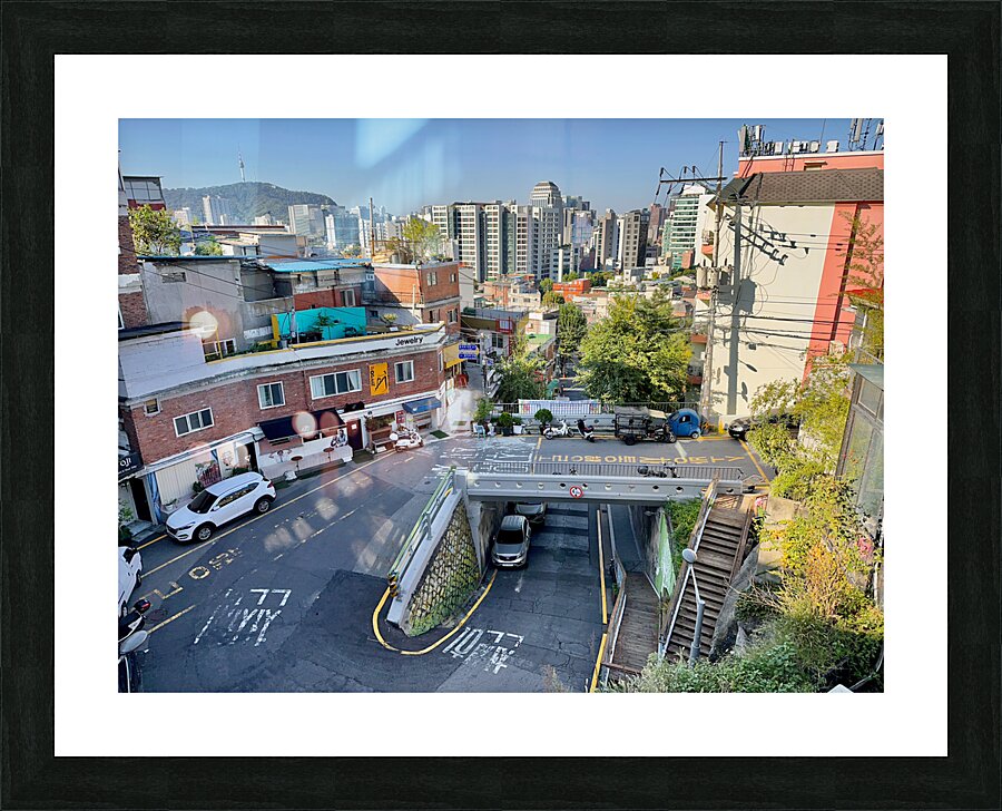 Ihwa Mural Village Seoul Korea 13 Picture Frame print