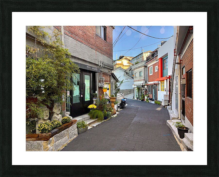 Ihwa Mural Village Seoul Korea 8 Picture Frame print