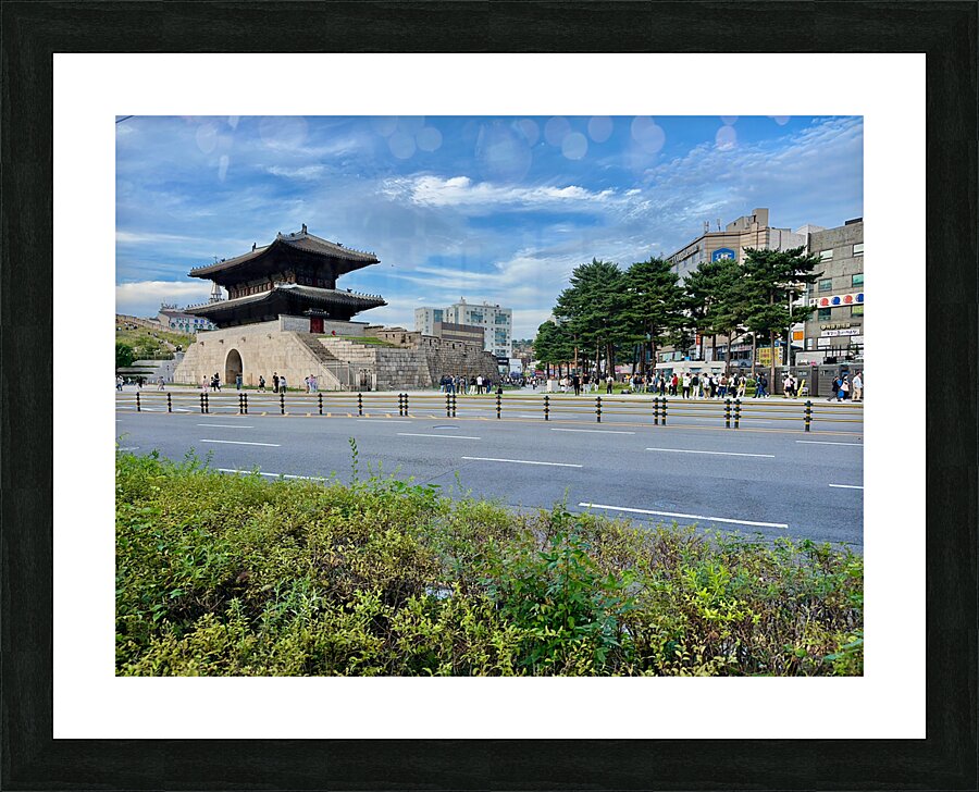 Heunginjimun Street View Seoul South Korea Picture Frame print