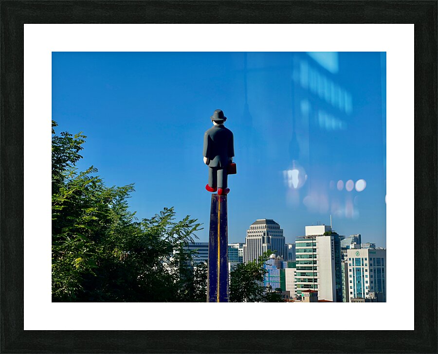 Ihwa Mural Village Seoul Korea 10 Picture Frame print