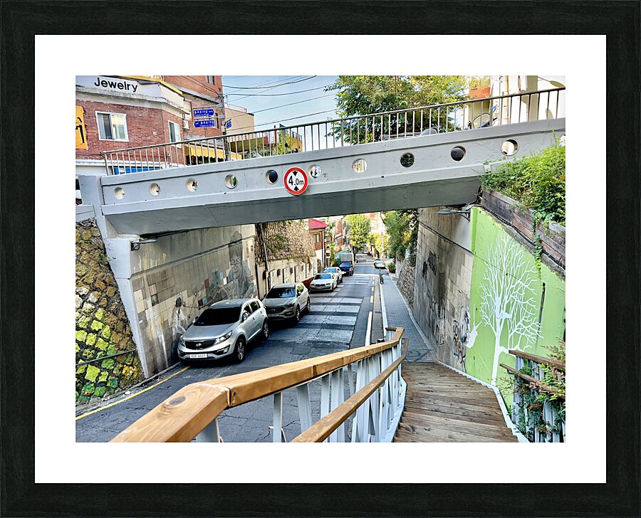 Ihwa Mural Village Seoul Korea 12 Picture Frame print