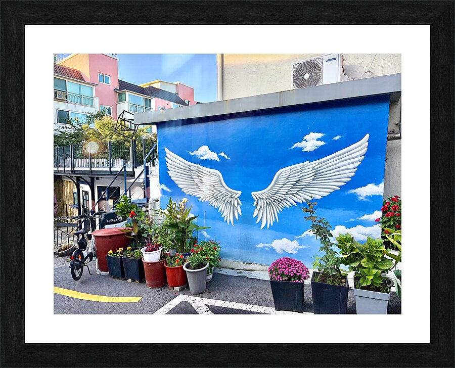 Ihwa Mural Village Seoul Korea 2 Picture Frame print