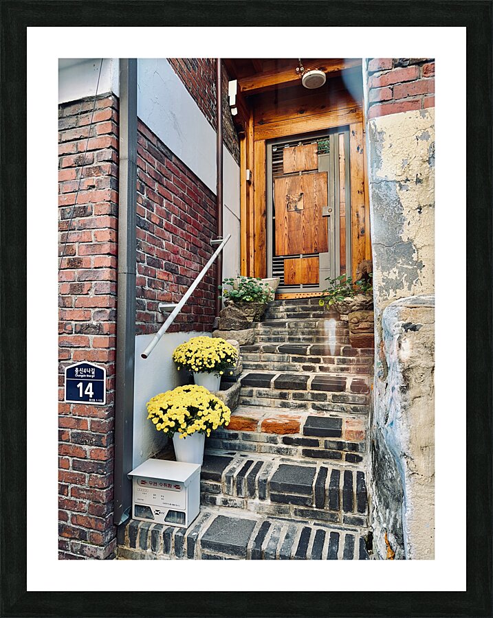 Ihwa Mural Village Seoul Korea 7 Picture Frame print