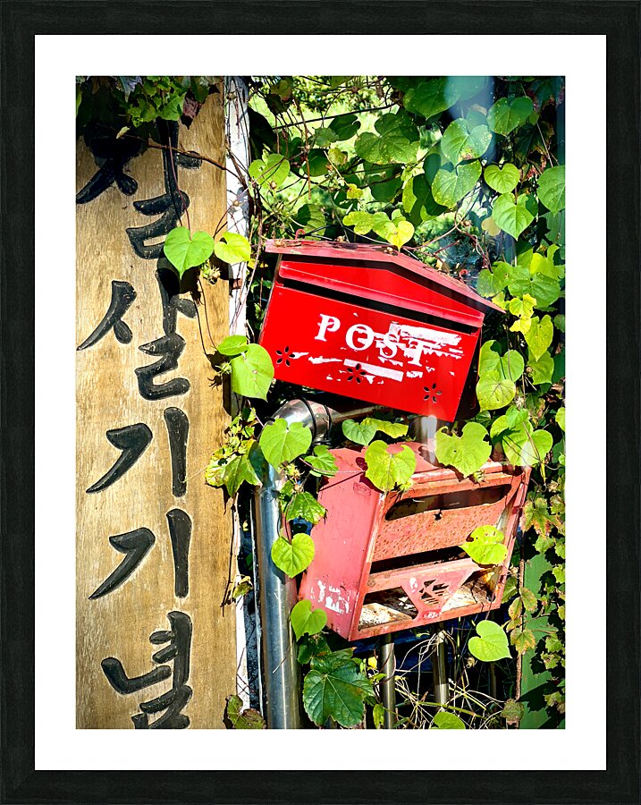 Ihwa Mural Village Seoul Korea 11 Picture Frame print