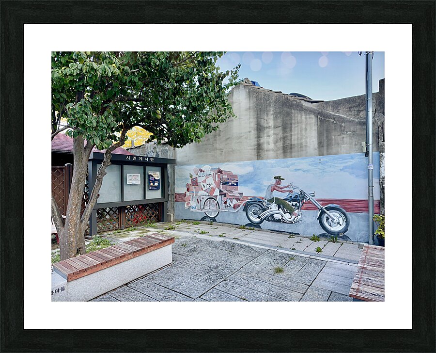 Ihwa Mural Village Seoul Korea 1 Picture Frame print