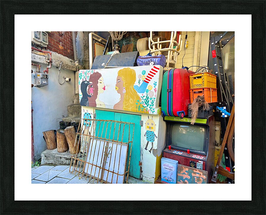 Ihwa Mural Village Seoul Korea 9 Picture Frame print