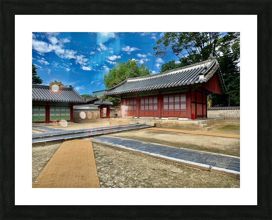 Jongmyo Shrine Seoul Korea 1 Picture Frame print