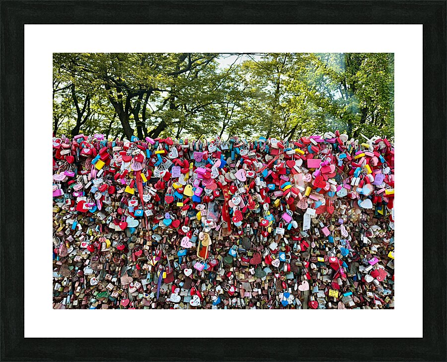 Namsan Tower Seoul South Korea 4 Picture Frame print