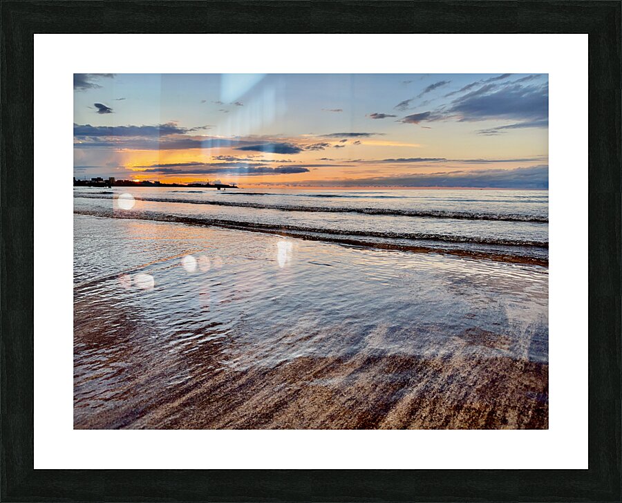 Samyang Beach Sunset Jeju South Korea 3 Picture Frame print