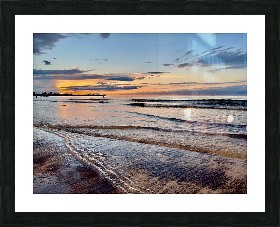 Samyang Beach Sunset Jeju South Korea 2 Picture Frame print