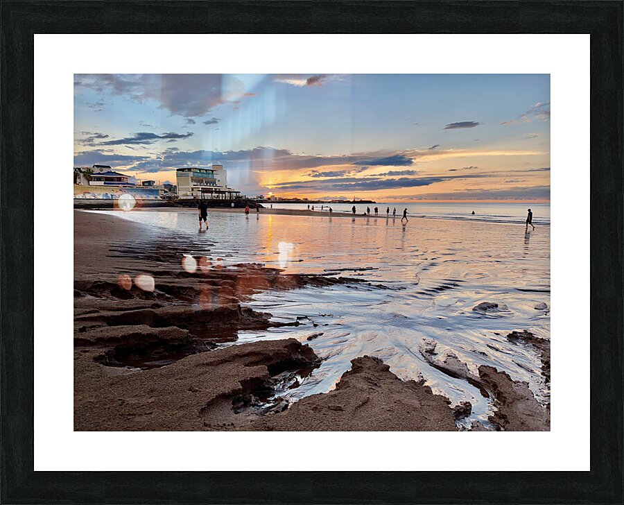 Samyang Beach Sunset Jeju South Korea 1 Picture Frame print