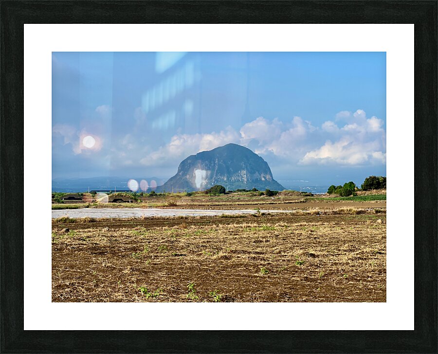 Sanbangsan Mount Jeju South Korea 1 Picture Frame print