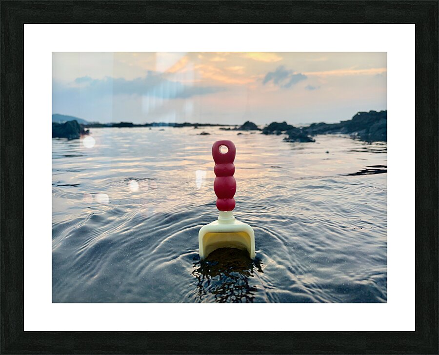 The Toy Shovel Jeju South Korea Picture Frame print
