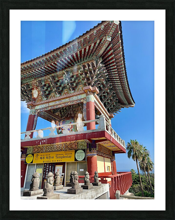 Yakcheonsa Temple Jeju South Korea 2 Picture Frame print