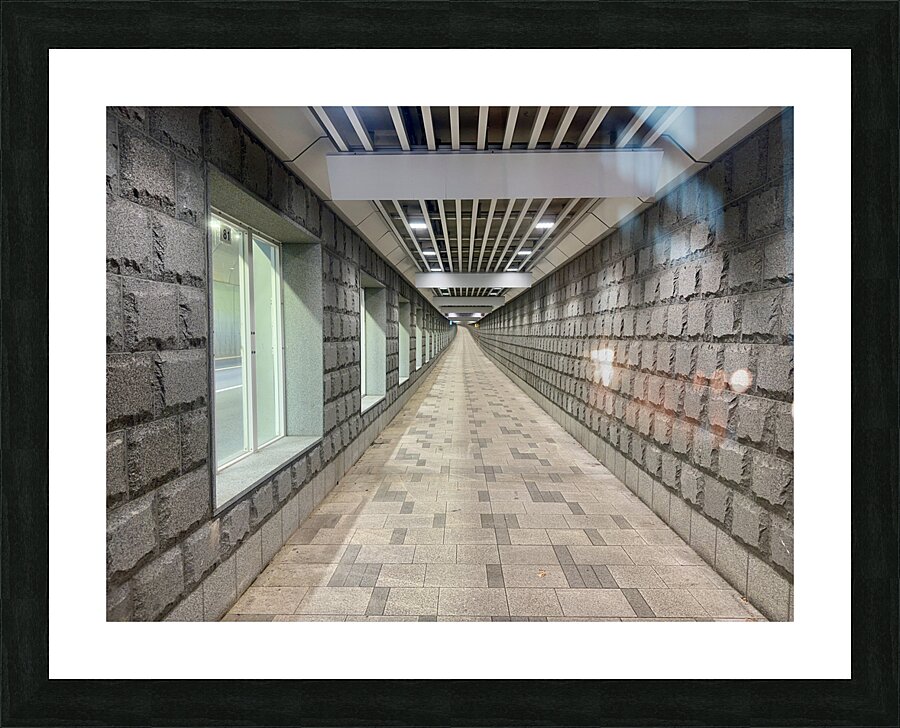 The Fancy Tunnel Seoul Korea Picture Frame print