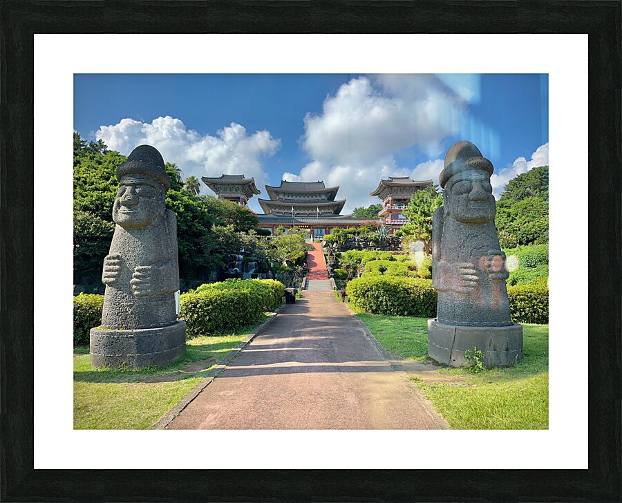 Yakcheonsa Temple Jeju South Korea 1 Picture Frame print