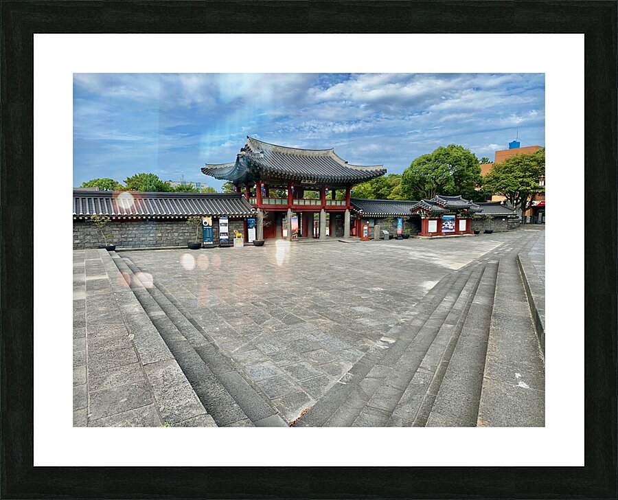 Around Jeju City South Korea 4 Picture Frame print