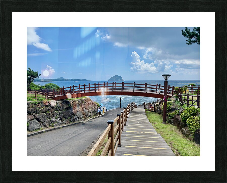 Seogwipo Jeju South Korea 3 Picture Frame print