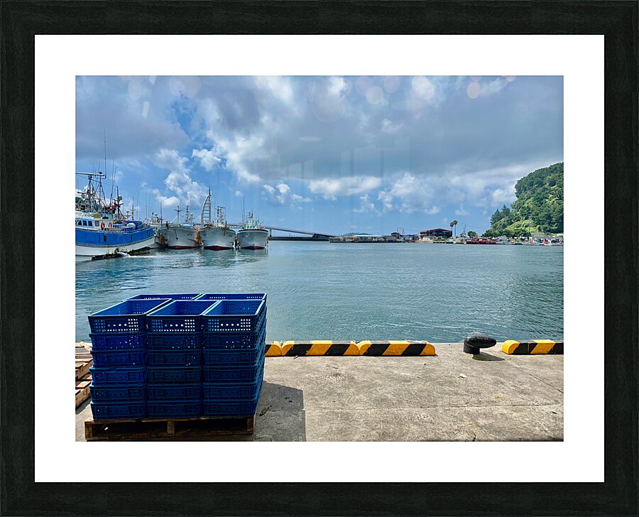 Seogwipo Jeju South Korea 4 Picture Frame print