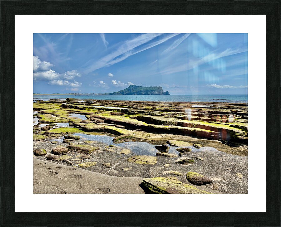 Seongsan Ilchulbong Jeju South Korea 1 Picture Frame print