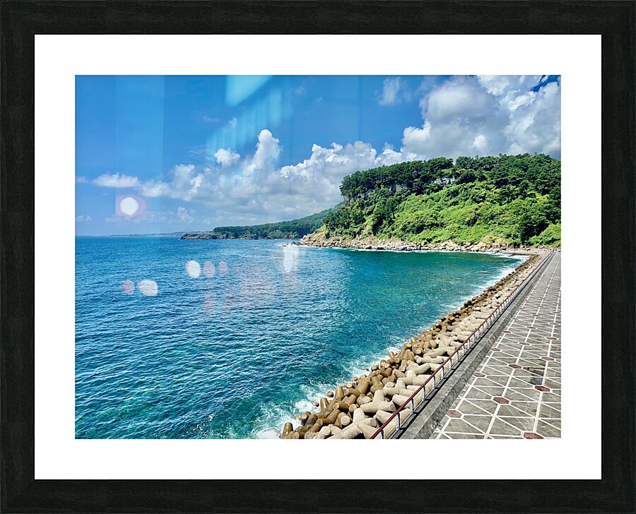 Seogwipo Jeju South Korea 7 Picture Frame print