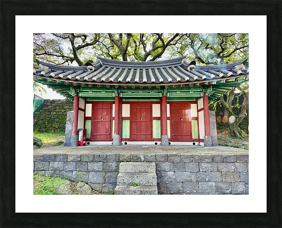 Around Jeju City South Korea 3 Picture Frame print