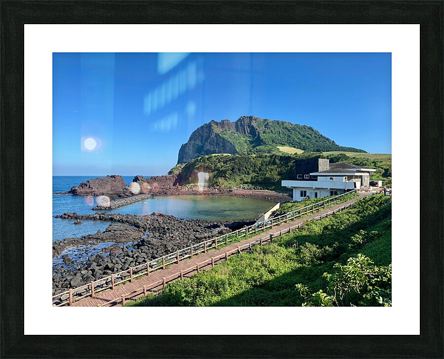 Seongsan Ilchulbong Jeju South Korea 5 Picture Frame print