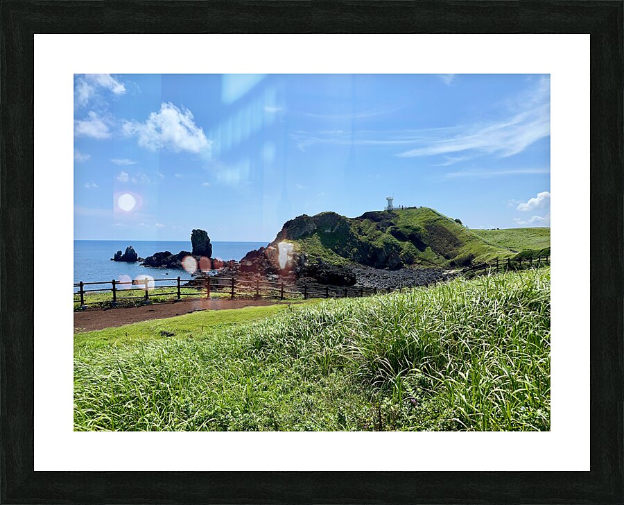 Seopjikoji Jeju South Korea 4 Picture Frame print