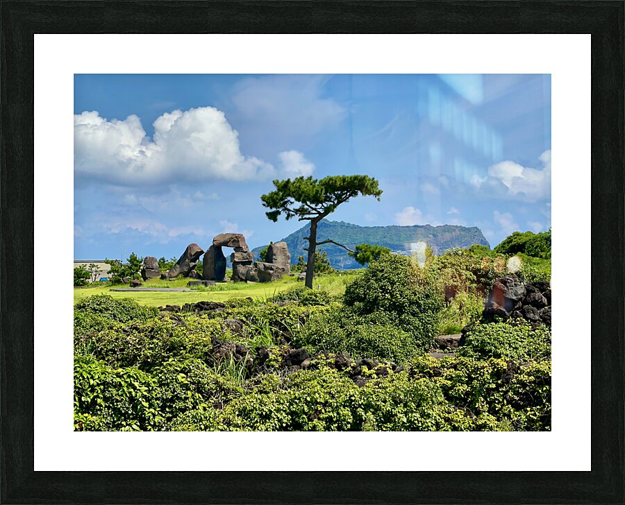 Seongsan Ilchulbong Jeju South Korea 4 Picture Frame print