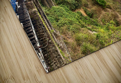 Toy Train by the Mountain Jimmy Roy Photos puzzle