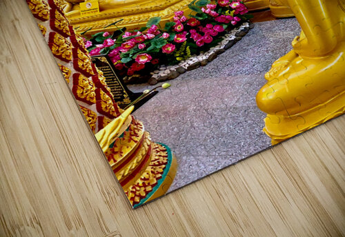 Golden Buddhas Jimmy Roy Photos puzzle