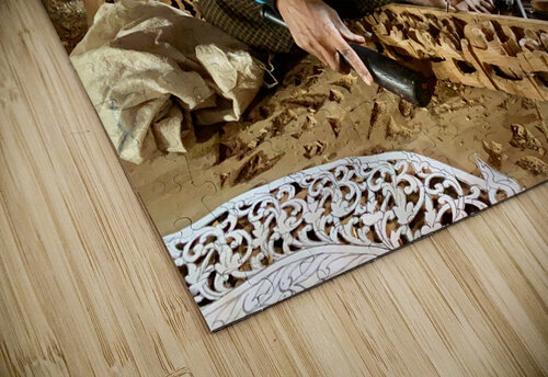 The Sculptor Jimmy Roy Photos puzzle