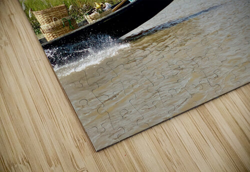 Fast Boat on the River Jimmy Roy Photos puzzle