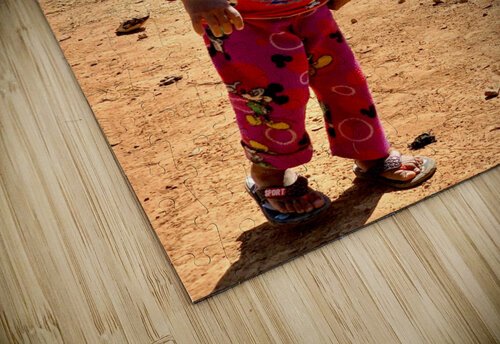 Little Girl on the Farm Jimmy Roy Photos puzzle