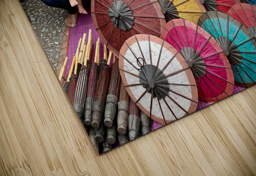 Selling Umbrellas Jimmy Roy Photos puzzle
