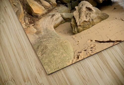 Sideway Rock on the Beach Jimmy Roy Photos puzzle