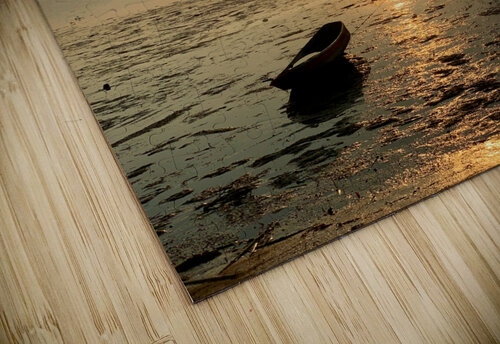 Lonely Boat at the Sunset Jimmy Roy Photos puzzle