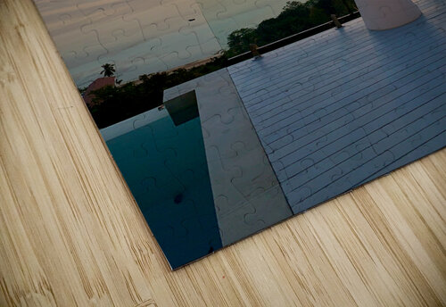 Sunlit White Big Lamp Jimmy Roy Photos puzzle