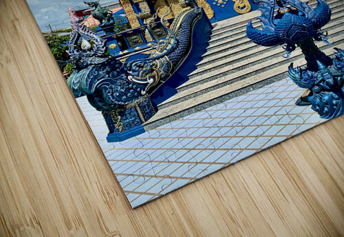 Wat Rong Suea Ten Blue Temple 2 Jimmy Roy Photos puzzle