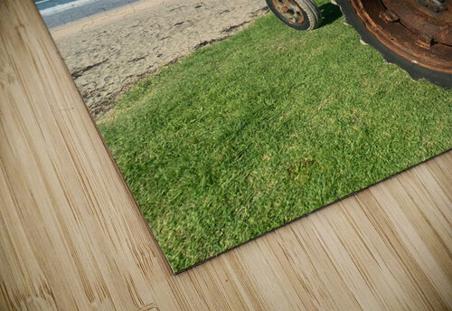 Colorful Tractor on the Beach Jimmy Roy Photos puzzle