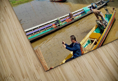 Inle Lake Shops Jimmy Roy Photos puzzle