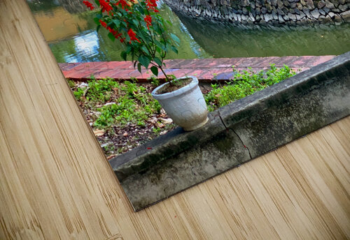 Fortified Red Flowers Jimmy Roy Photos puzzle