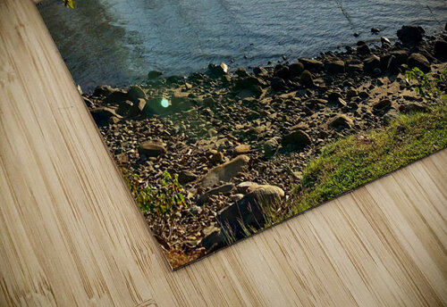 Long House on the Water at Sunset Jimmy Roy Photos puzzle