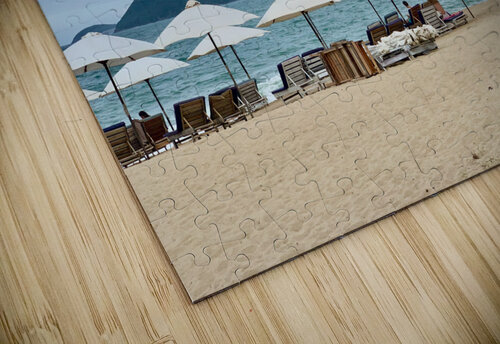 Long Chairs on the Beach Jimmy Roy Photos puzzle