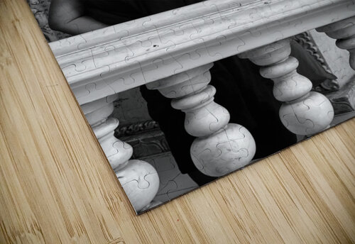 Monk Reading Stone Writings Jimmy Roy Photos puzzle