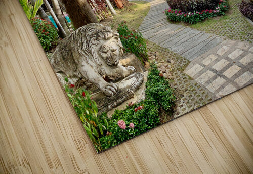 Beautiful Thai Temple Garden Jimmy Roy Photos puzzle