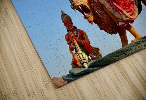 Maa Vaishno Devi Dham Statue Vrindavan India Jimmy Roy Photos puzzle