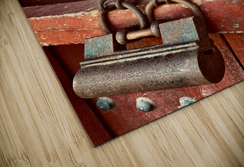 The Red Door Lock Seoul Korea Jimmy Roy Photos puzzle