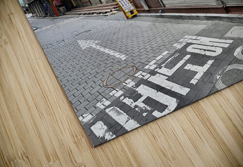 Streets of Seoul South Korea Jimmy Roy Photos puzzle