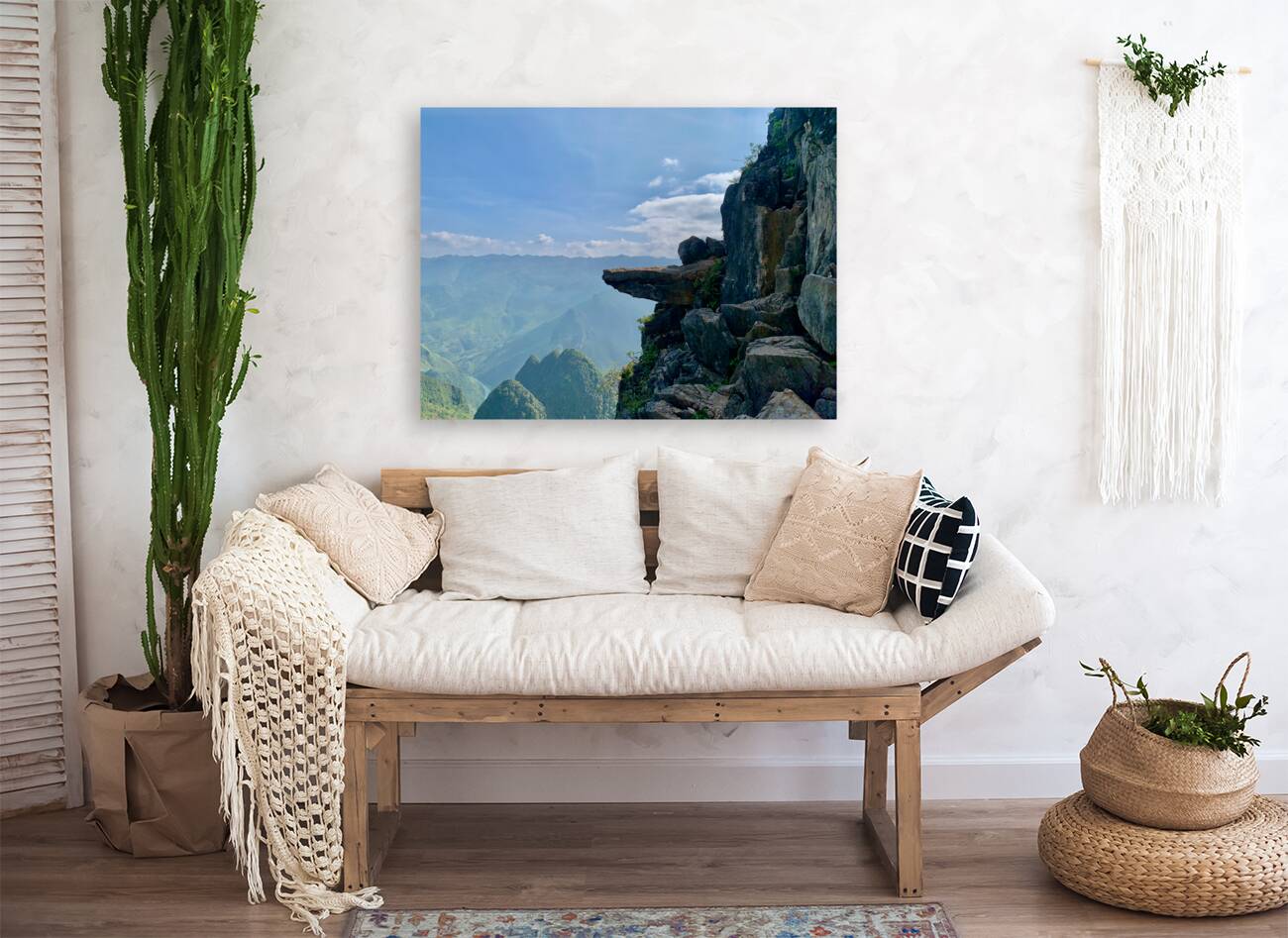 Mountain Natural Viewing Platform Reproduction